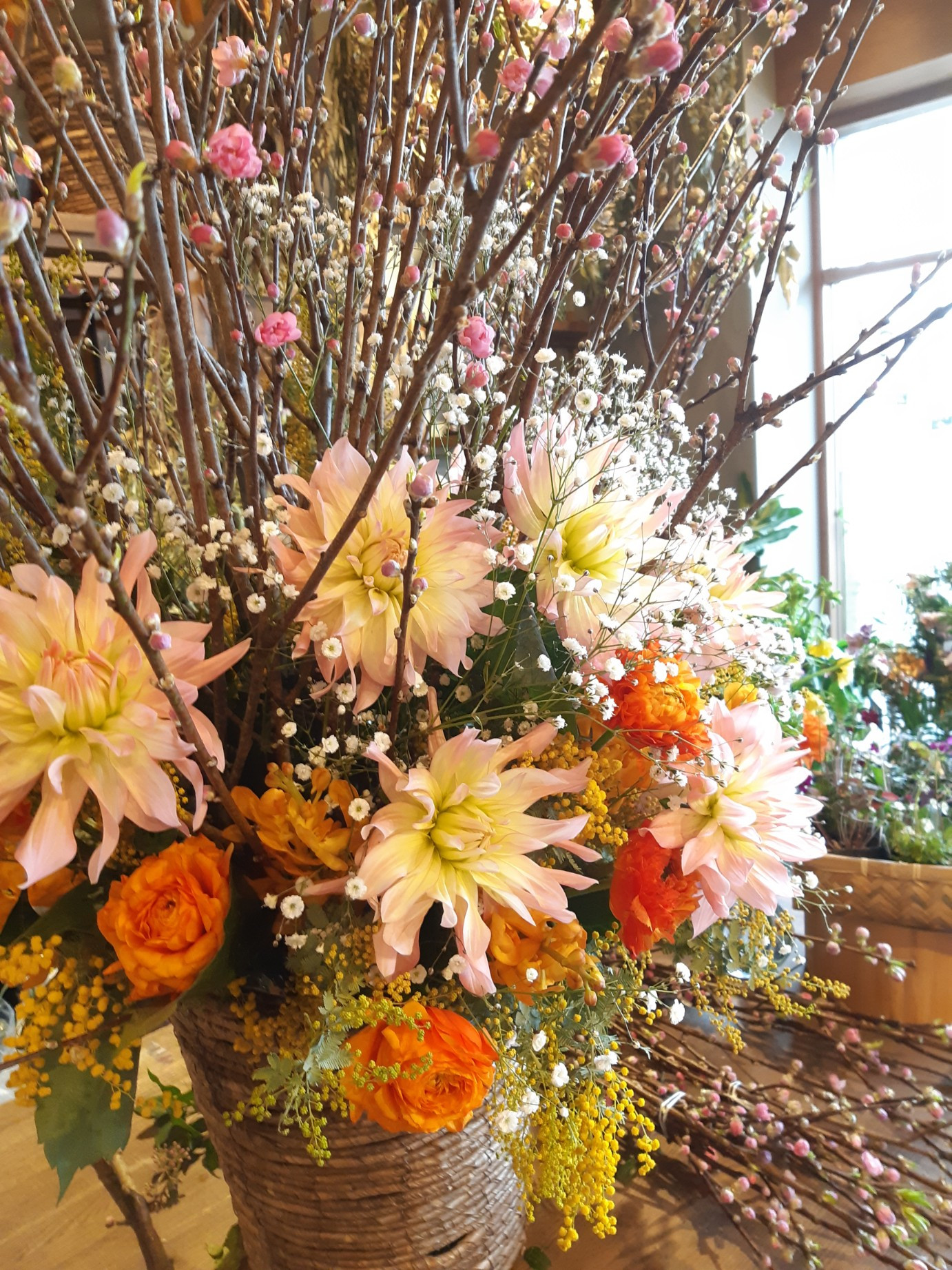 桃の節句のご注文は大阪の旭区にある花屋｜結いはなで