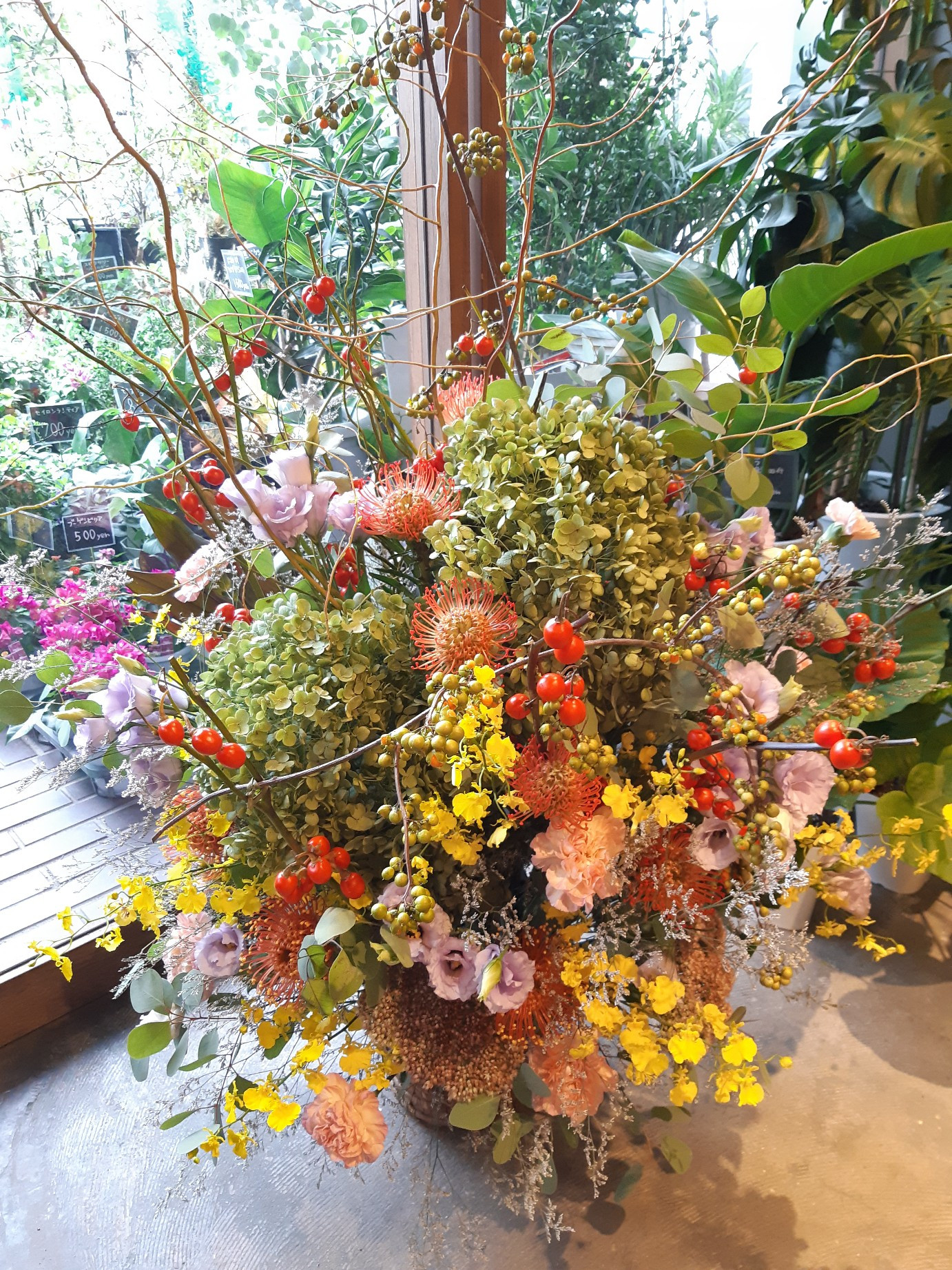 敬老の日にお花を贈るなら大阪の旭区にある花屋｜結いはなで