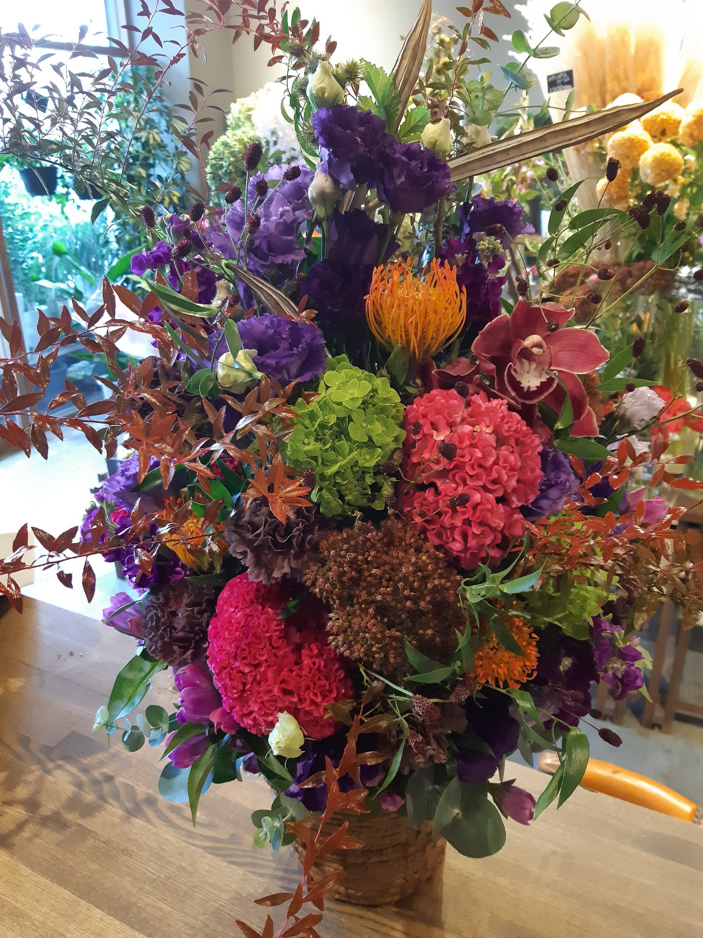 社長さんの誕生日に花を贈るなら大阪の旭区にある花屋｜結いはなで