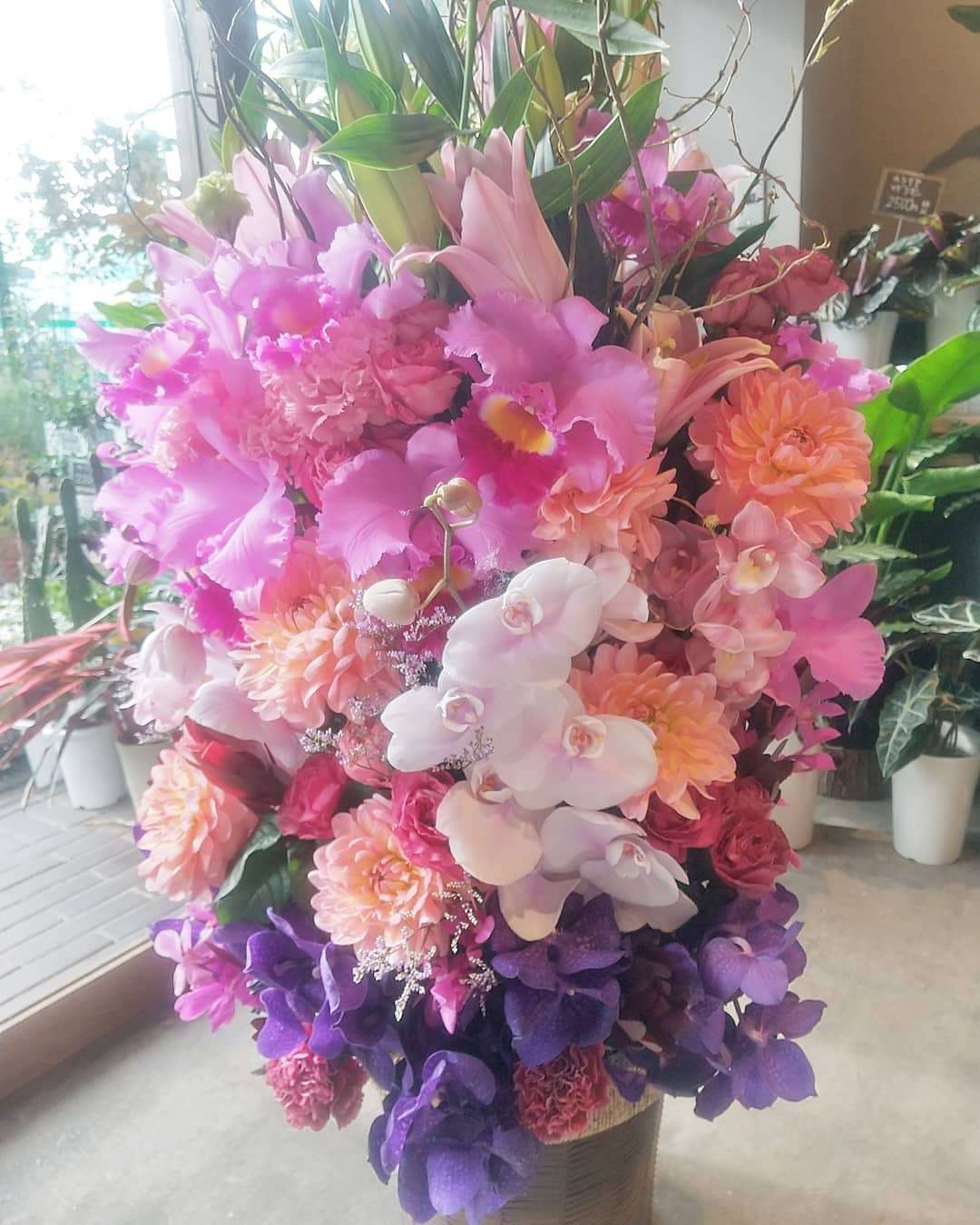 美容外科の開院の御祝に花を贈るなら大阪の旭区にある花屋｜結いはなで