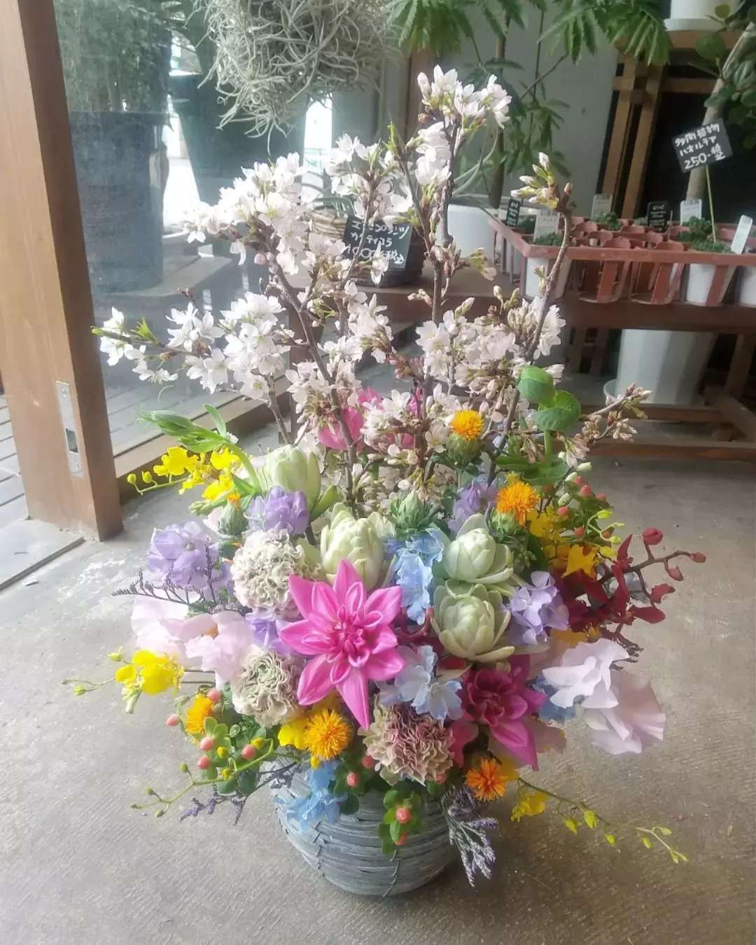 着付け教室の移転御祝に花を贈るなら大阪の旭区にある花屋｜結いはなで