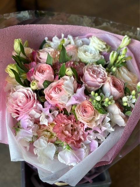 卒業式に贈る花束