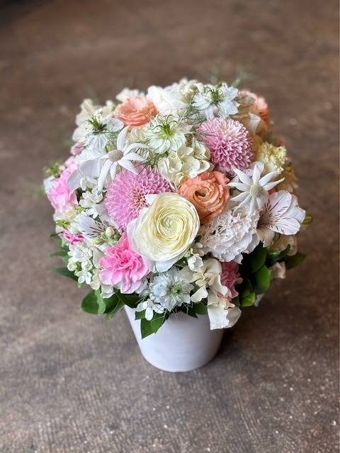 お供えのアレンジメント